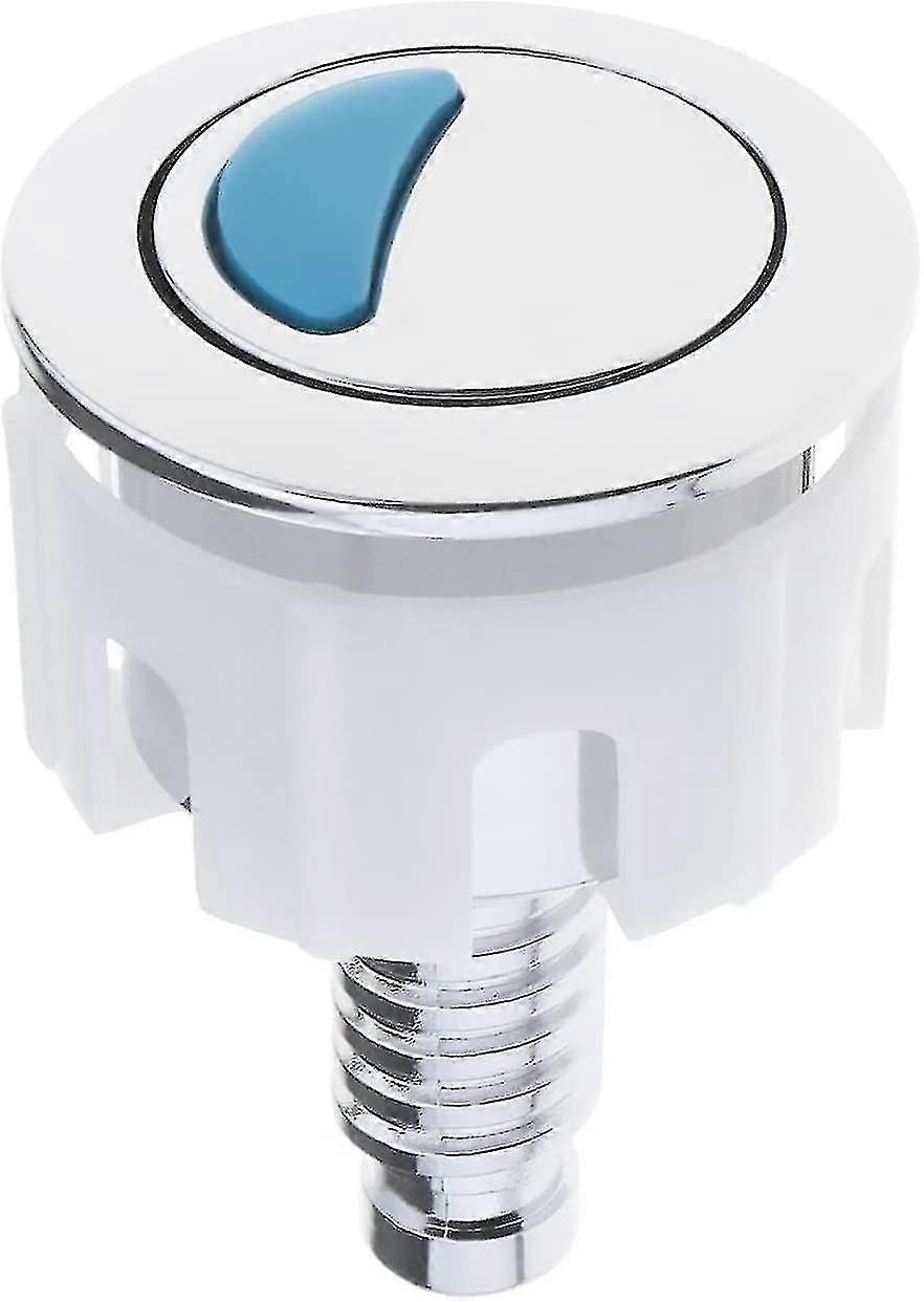 Flush Button Double Round Push Button Abs Chrome Accessories Toilet Replacement For Shower Room Bath-xinhan