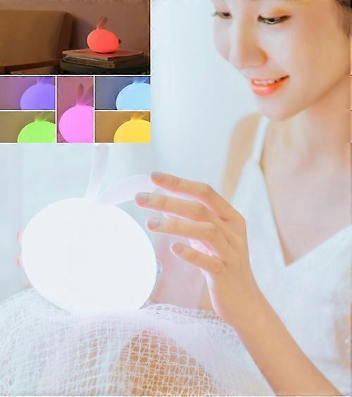 3life-302 Rabbit Shape Colorful Gradient LED Pat Light