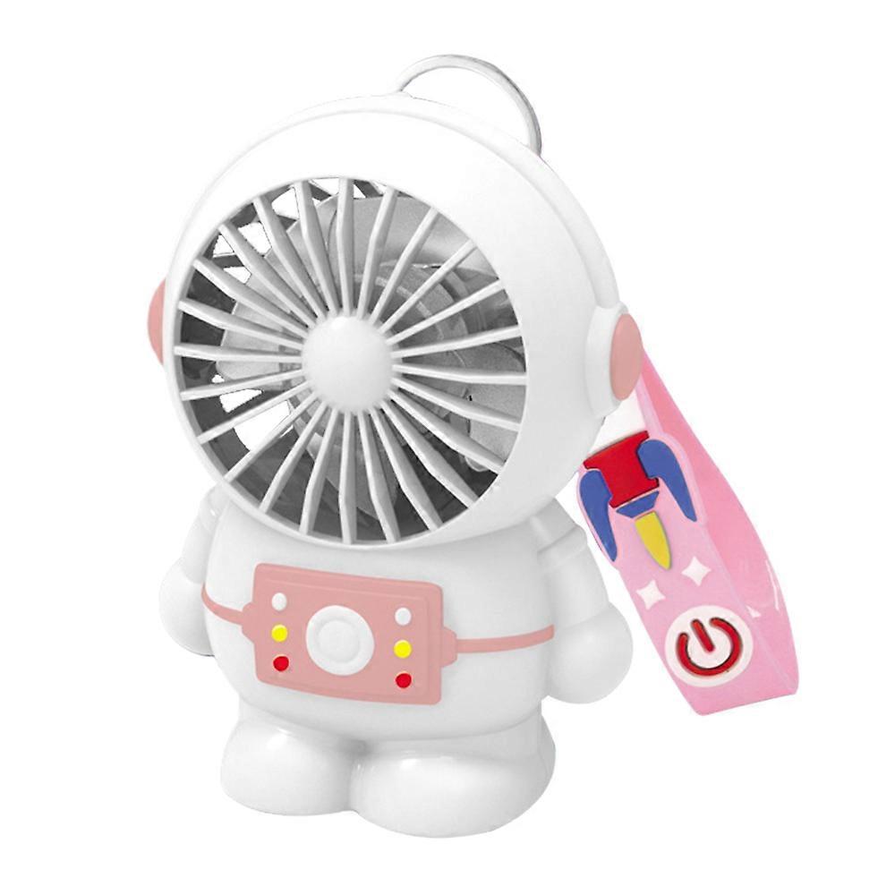 Handheld Astronaut Small Fan Portable USB Rechargeable Mute Mini Desktop Fan