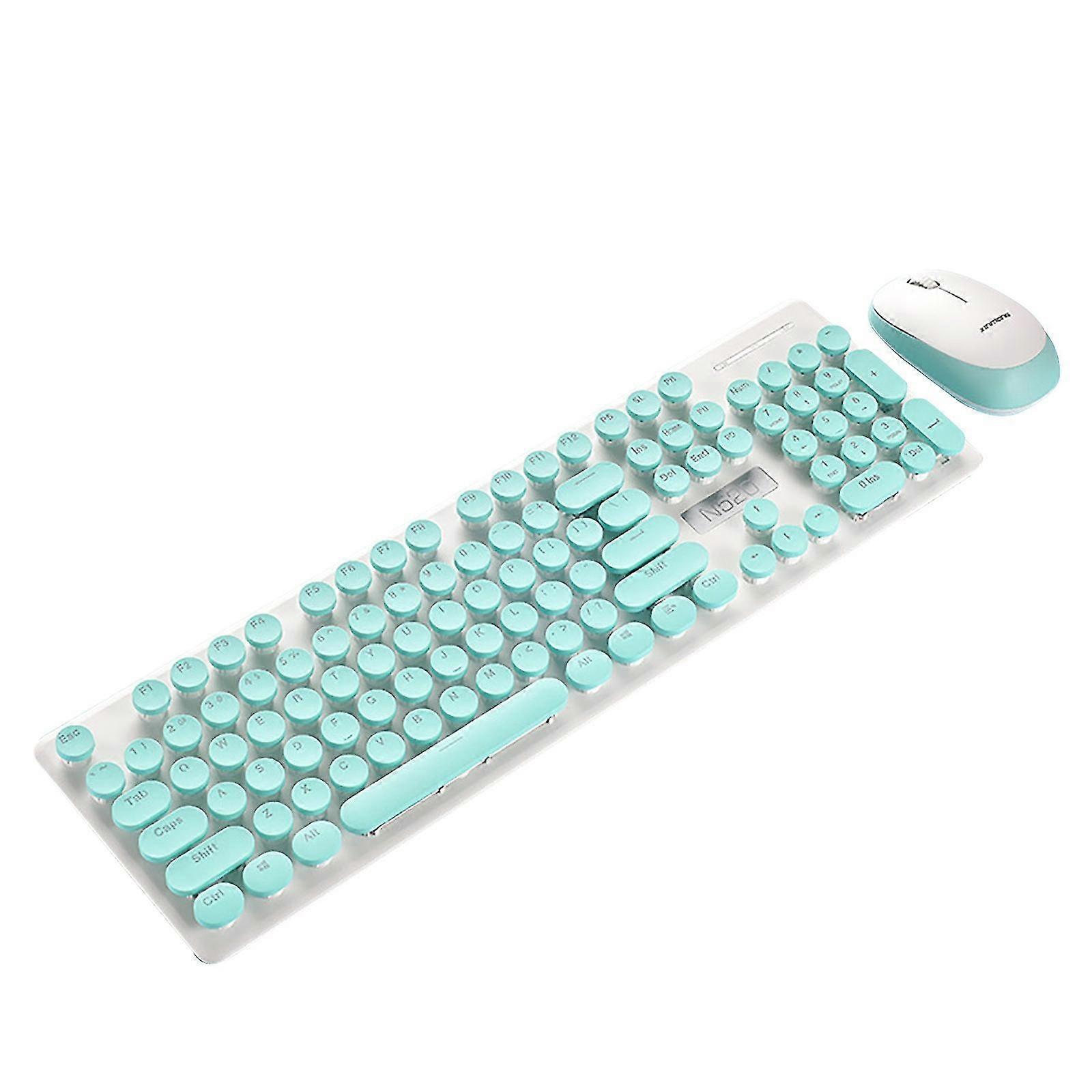 Retro Style Wireless N520 Keyboard And Mouse Set 2.4g Wireless Keyboard And Mouse