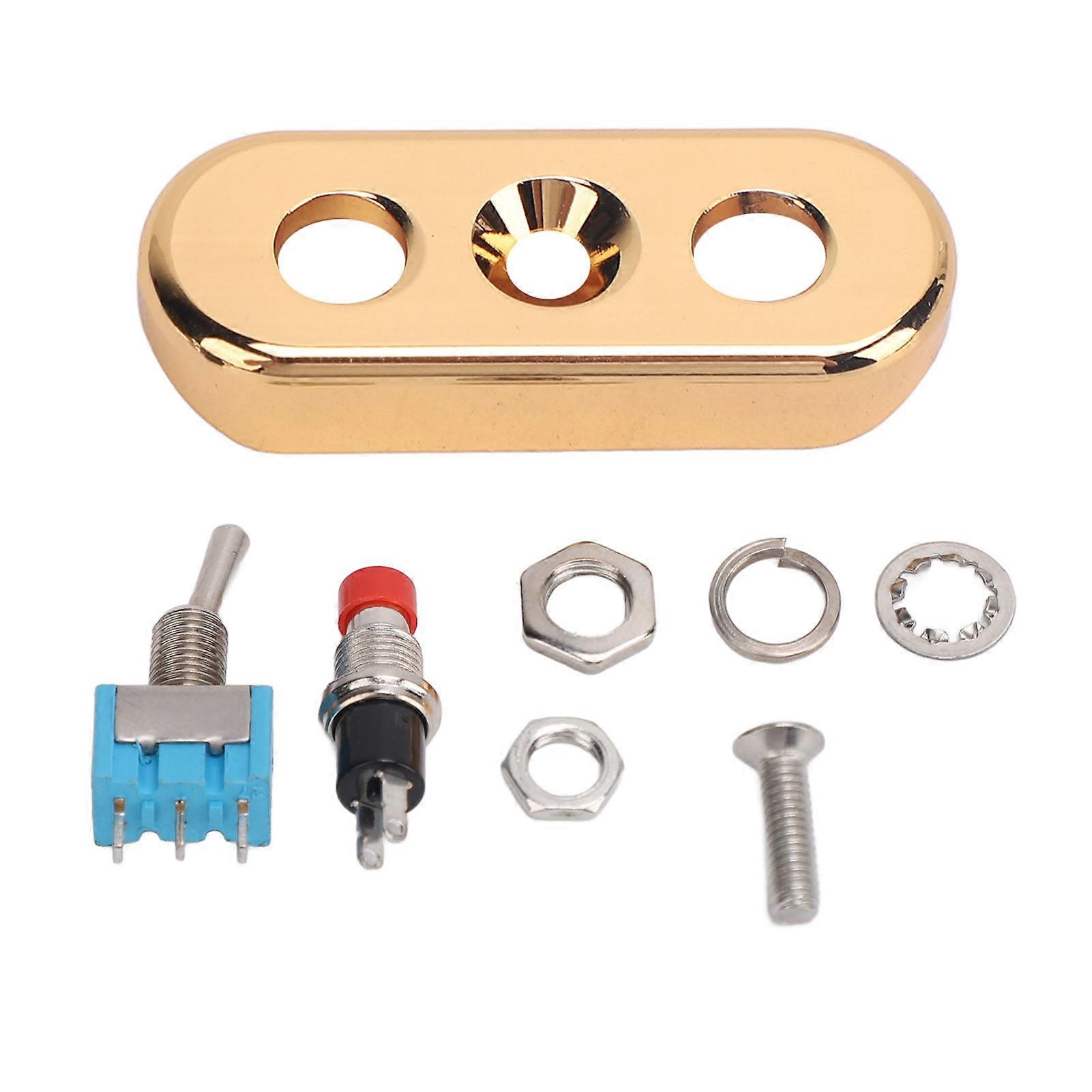 Motorcycle Handlebar Switch Button Stop Start Horn Light Self Resetting Handlebar Lever Switch Button for ATV UTV Dirt Bike Button Switch and 3 Level 