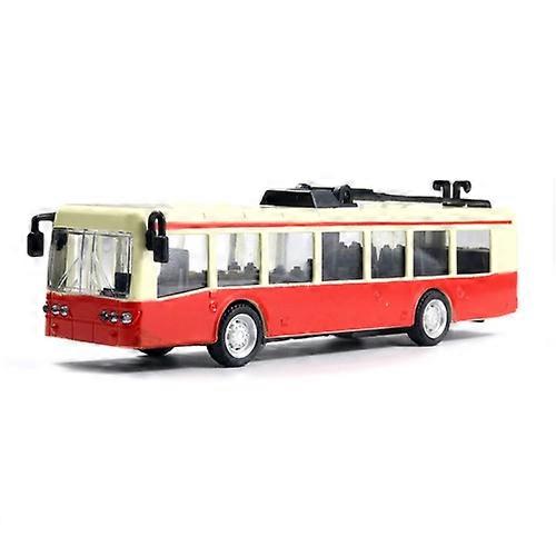 1:87 Simulation Alloy School Bus Model With Light and Sound Effects