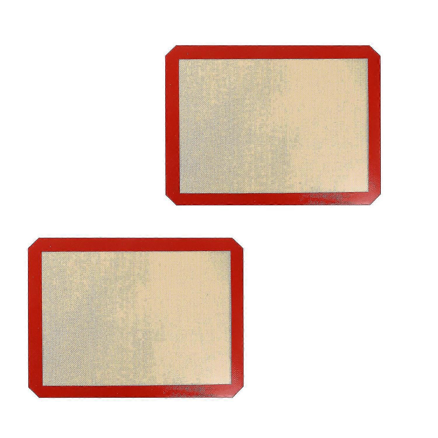 2 Pcs Silicone Baking Mat Heat Resistant Non-stick