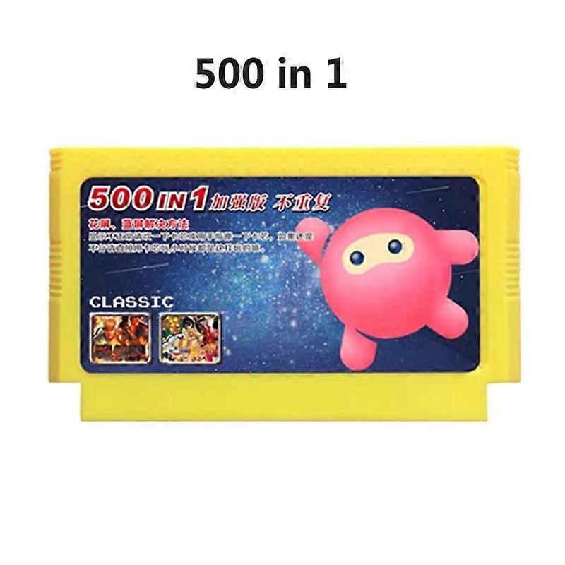 600 In 1 Game Cartridge Video Games Memory Card 500 In 1 For 8 Bit 60 Pins