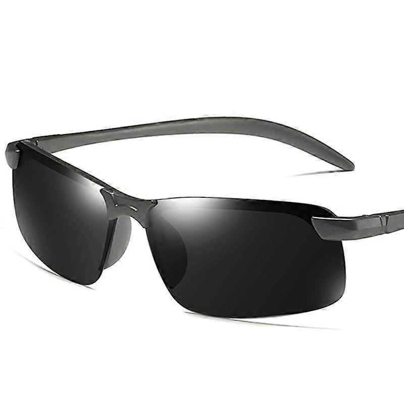 Men Photochromic Polarized Sunglasses Day and Night Driving Glasses