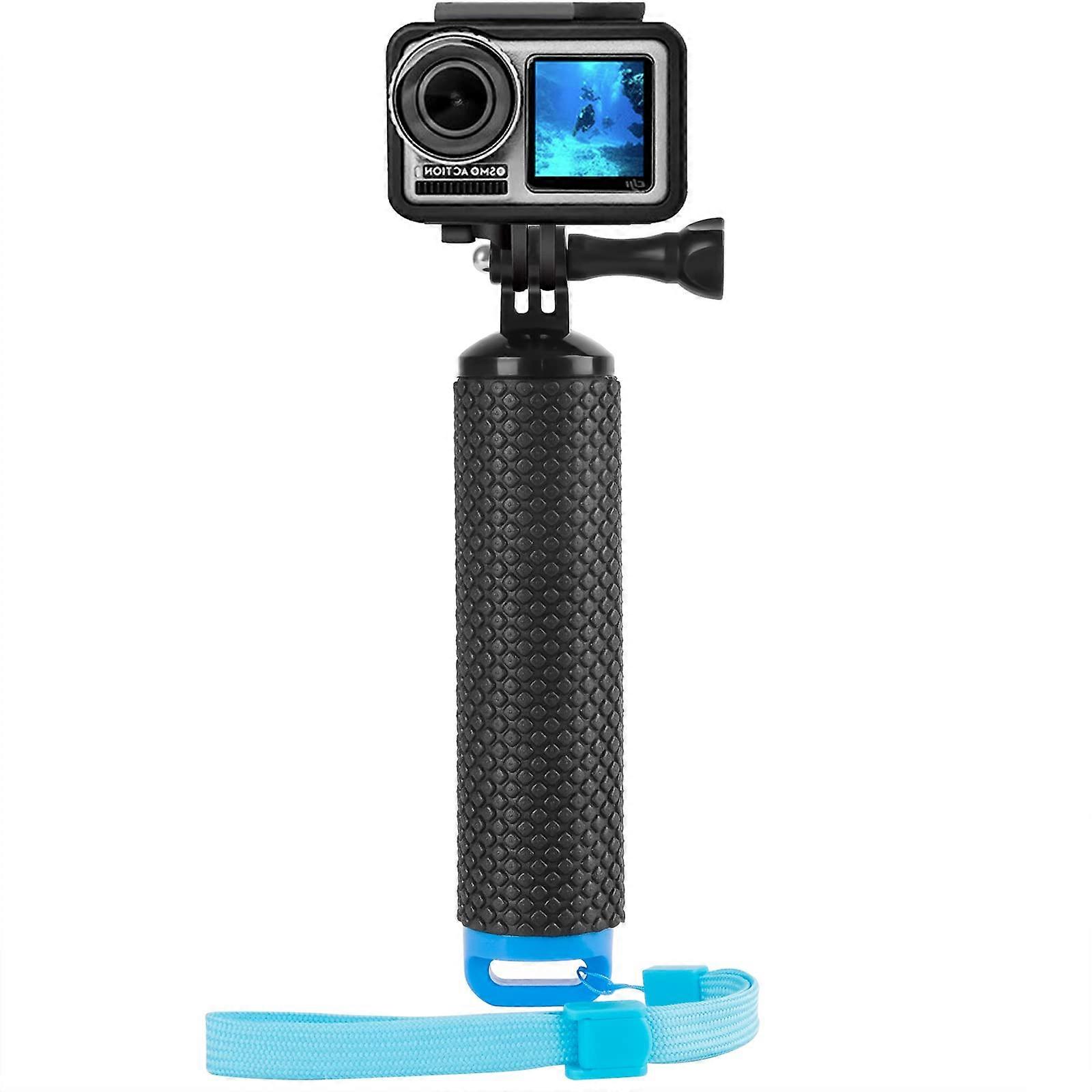 Waterproof Floating Handle Grip(Blue)(camera not included)