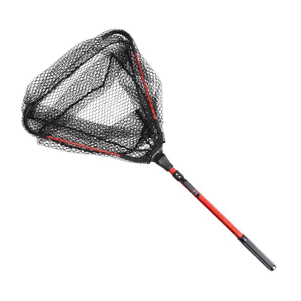 Kaesi Foldable Aluminum Alloy Handle Fly Fishing Landing Net Catch Release Tackle