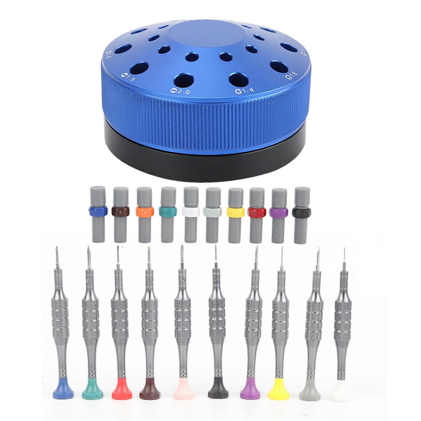Watch Strap Watchband Remover Screwdriver Watch Repairing Tool with Spare Head Base
