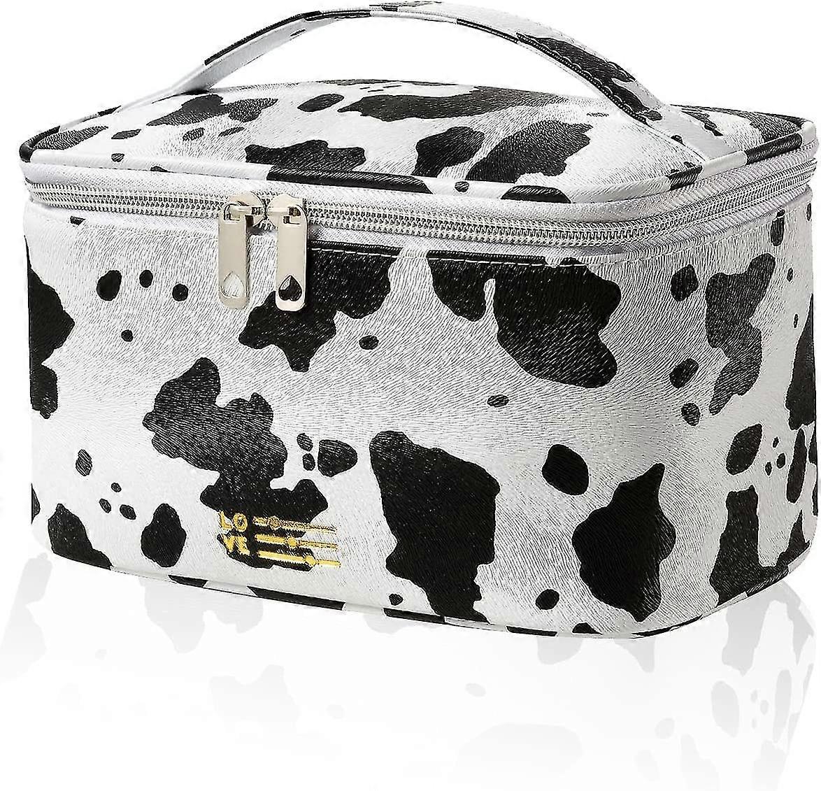 Milk Pattern Toiletry Bags