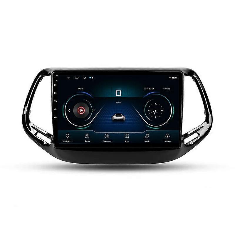 Car Radio Player For Jeep Compass 2 MP 2016 - 2018 Multimedia WIFI Navigation GPS