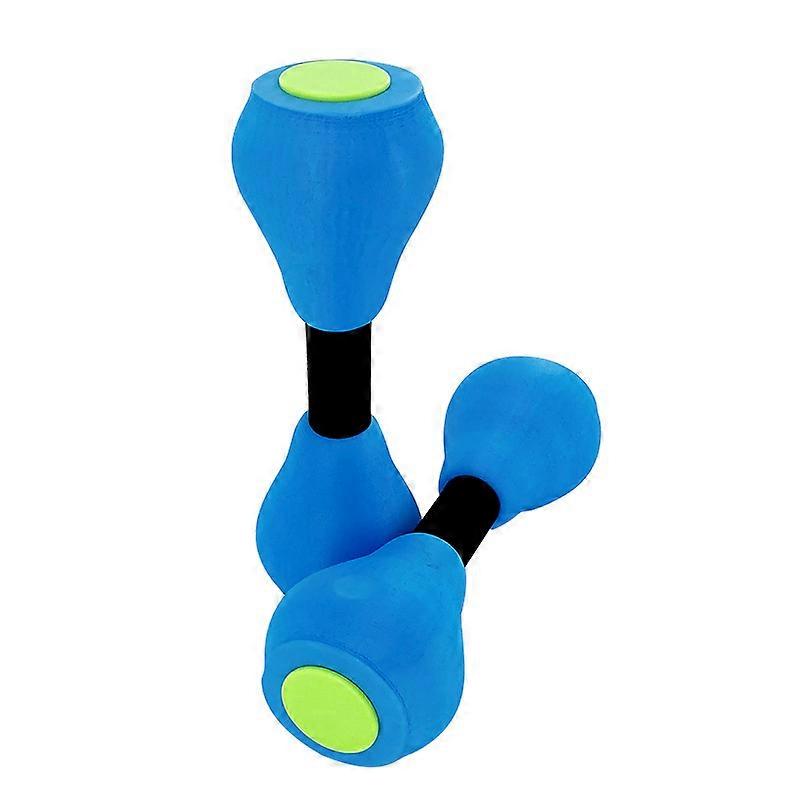 Aquatic Exercise Dumbells Set Of 2,Small Water Dumbbell Pool Resistance Water Barbells Water Aerobic Exercise Foam Dumbbell Water Aqua Eva Fitness Bar