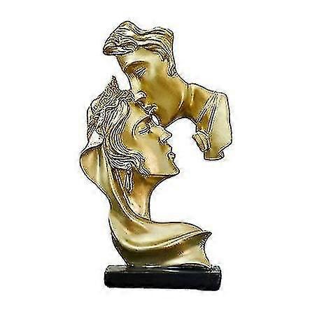 Couples Sculpture Resin Romantic Decoration Home Decor Couples Kissing Statues Home Decor Gifts For Office Living Room