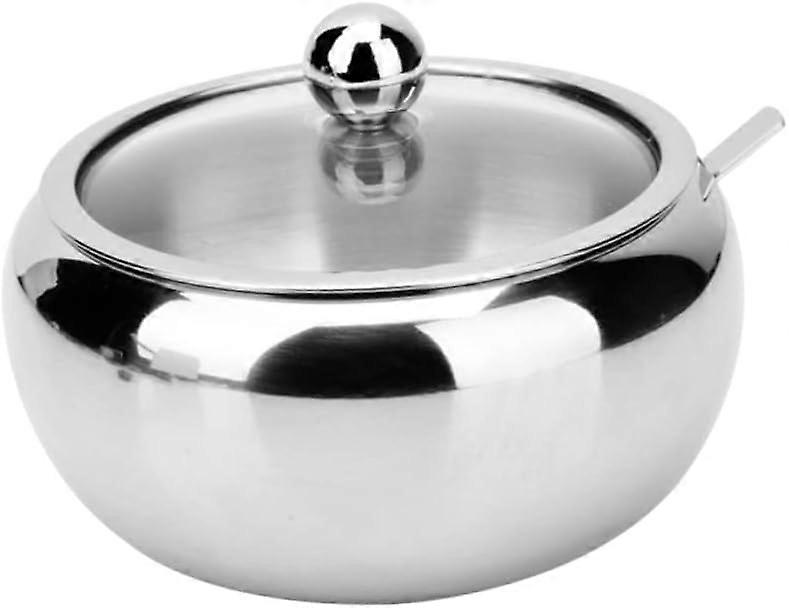 13*6.5cm Stainless Steel Containers With Lids Container With Lid Condiment Containers Condiment Jars With Lids And Seasoning Box With Condiment Jar