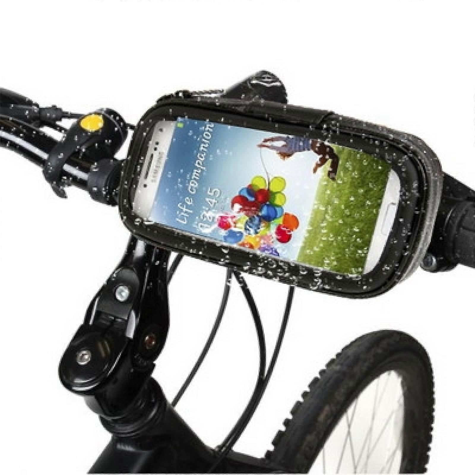 Bicycle Waterproof Fixing Device Touch Bag for 5.5 inch Phone