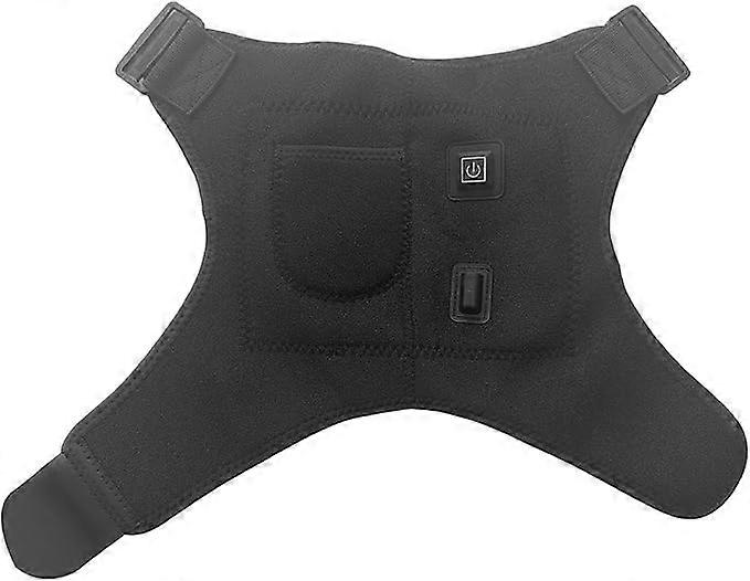 Heating Pad For Neck And Shoulder,Heated Shoulder Wrap For Neck Warmer With 3 Vibration Modes - 45 Minutes Timer Electric Heated Neck Shoulder Wrap, H