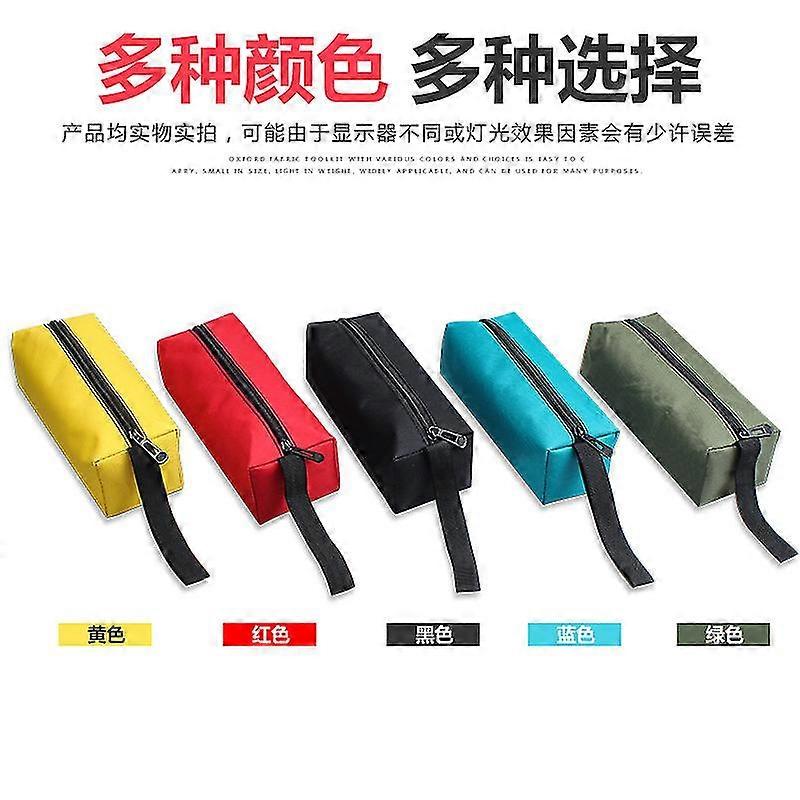 6pcs Tool Bags Tools Storage Pouch Portable Tool Organizer With Zipper Closure