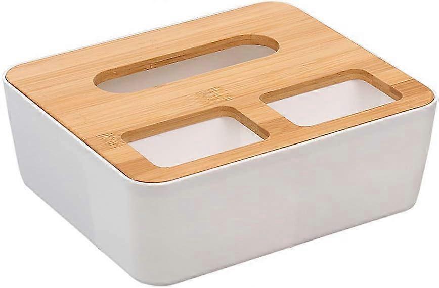 Rectangular Tissue Box Holder Organizer Decor - Plastic Tissue Box Paper Napkin Home Car