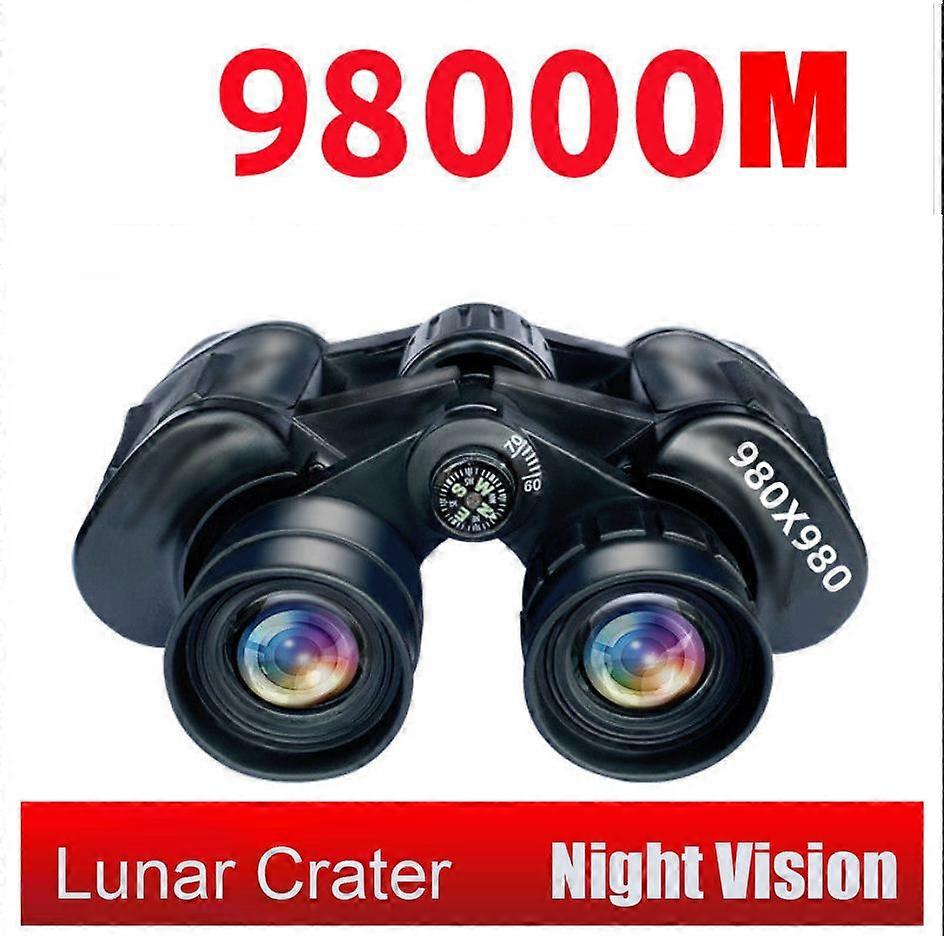 Telescopio ad alta potenza HD a lungo raggio da 38000 m Binocolo per visione notturna in condizioni di scarsa illuminazione per cannocchiale sporti...