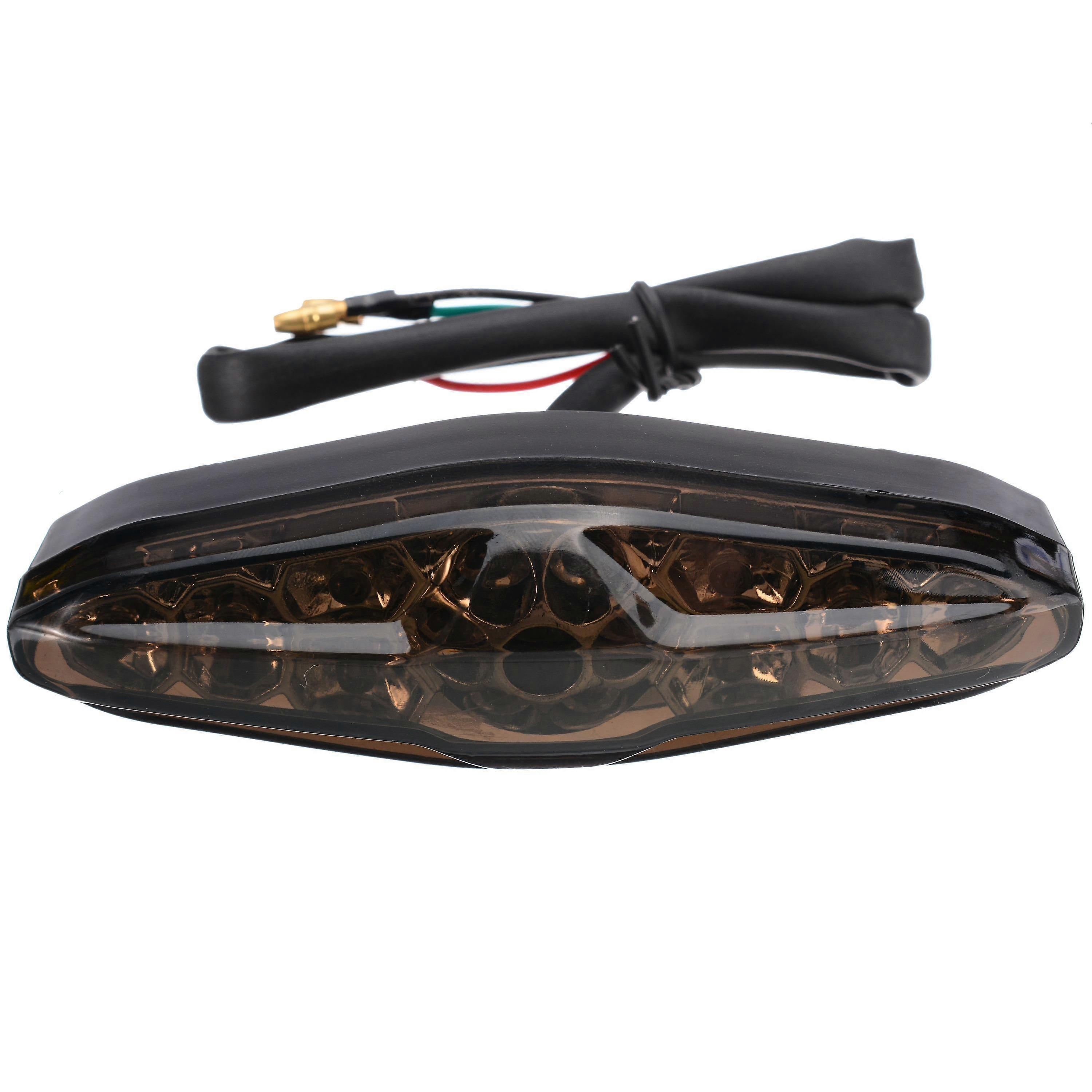 Dagu Universal 15 LED Motorcycle ATV Scooter Rear Tail Brake Running Light