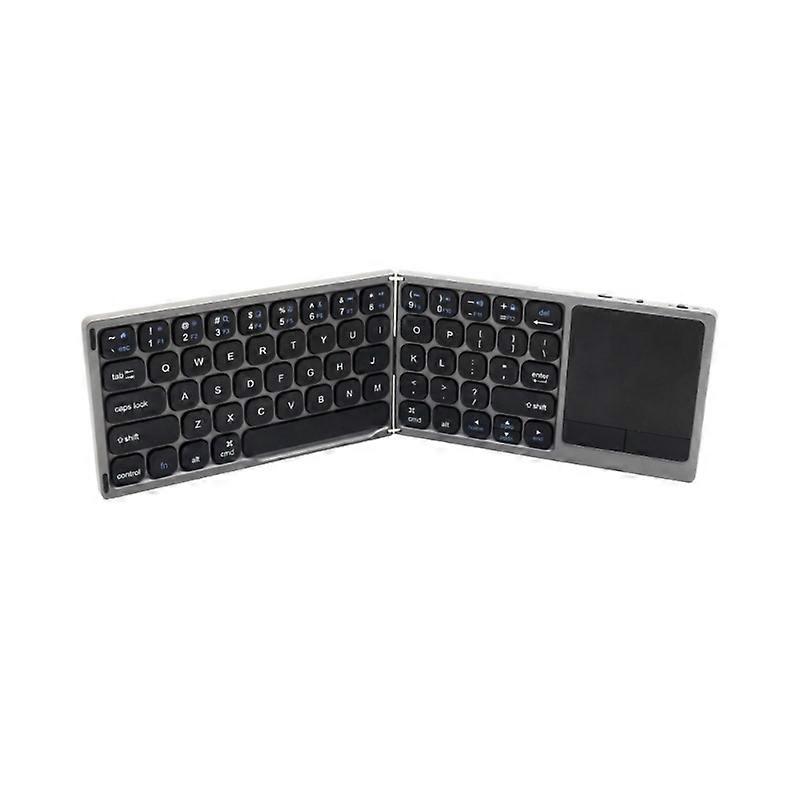 Foldable BluetoothCompatible Keyboard Portable Wireless Keyboard Rechargeable