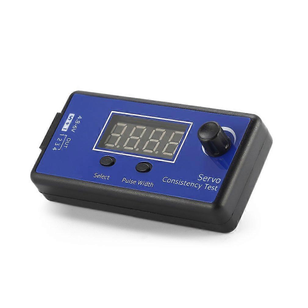 DC 4.8-6V Mini 3 Modes Digital Servo/ESC Consistency Tester Steering Gear Measurement for RC Helicopter Airplane Car Tool Parts