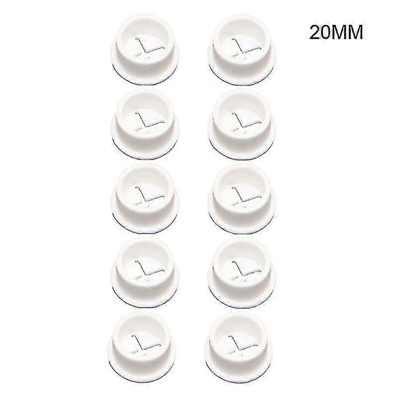 Oeillets en caoutchouc pour console de table de bureau - 10 pcs fil câble oeillet