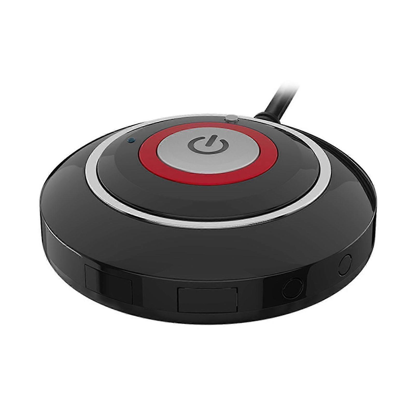 Desktop Switch Dual USB Audio Sensitive PC Reset with Extension Cord Desktop PC Power Button Switch