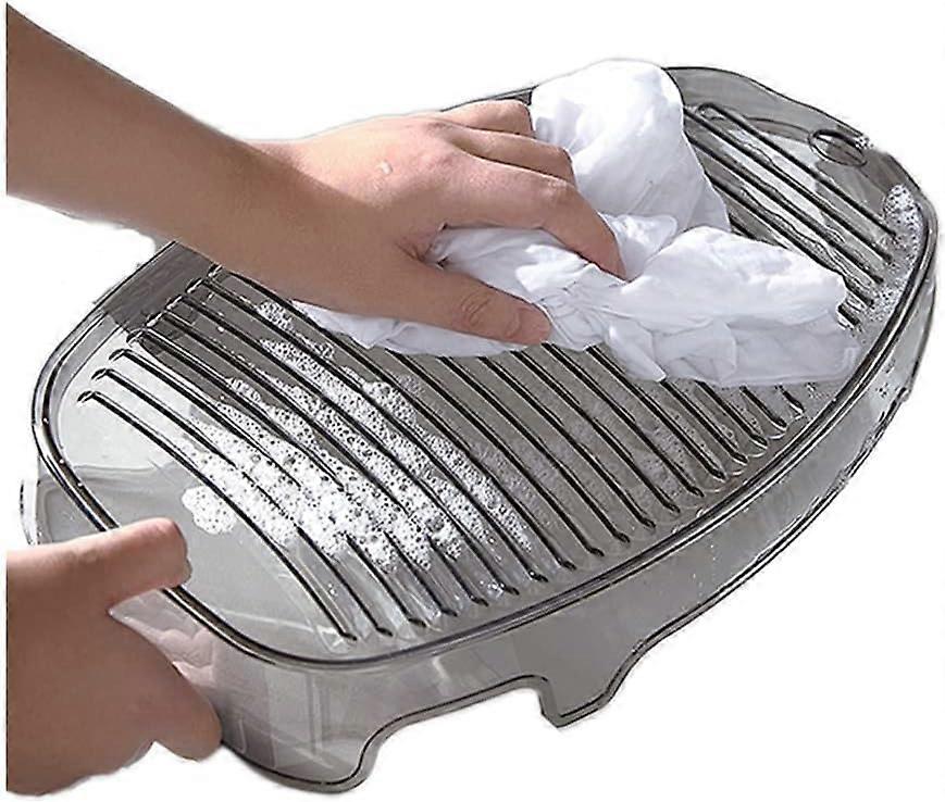 Hand Washing Board, Clothes Scrub Washboard for Laundry Basin,Hot