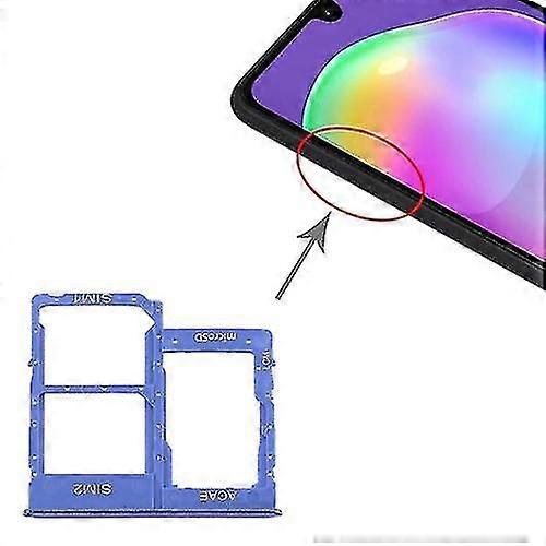 For Samsung Galaxy A315 / A31 Sim Card Tray + Sim Card Tray + Micro Sd Card Tray
