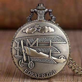 New Steampunk Retro Quartz Pocket Watches Pendant Men Fob Watches Necklace Chain Gifts for Men Women Reloj