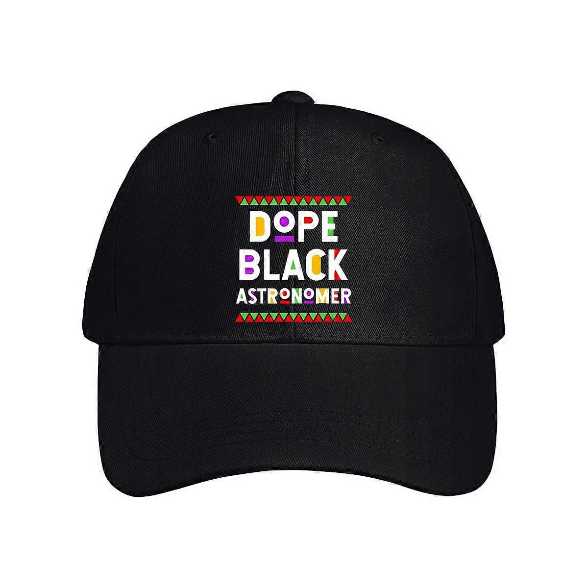 Dope Black Astronomer Baseball Cap