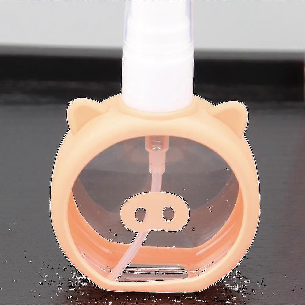 2pcs 55ml Travel Refillable Eliquid Spray Alcochol Bottle Empty Container For Cosmetics Portable Per