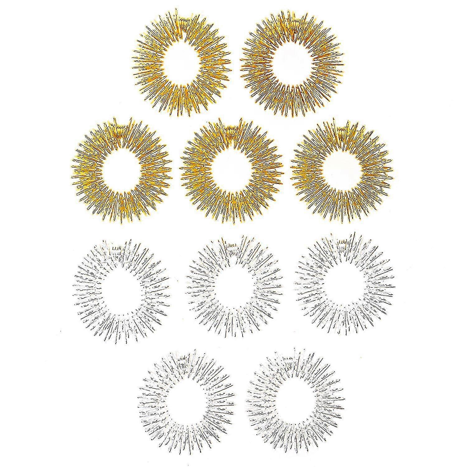 Mini Finger Massager Spring Finger Massage Ring Ring (pack de 10)