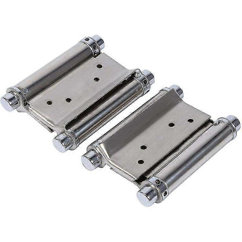 2pcs Door Hinge 3ih Double Action Spring Hinge Stainless Steel Door Hinge