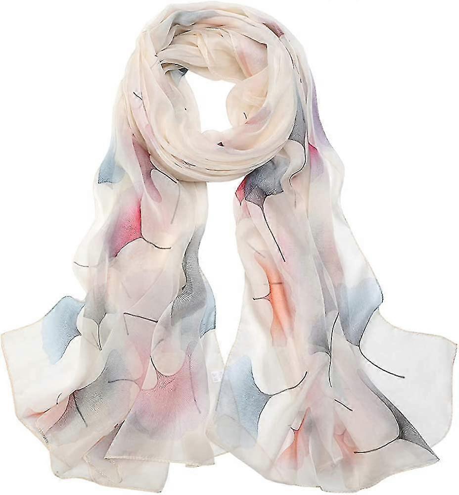 Sciarpa di seta Donna Donna 100% Sciarpe di seta Regali leggeri eleganti