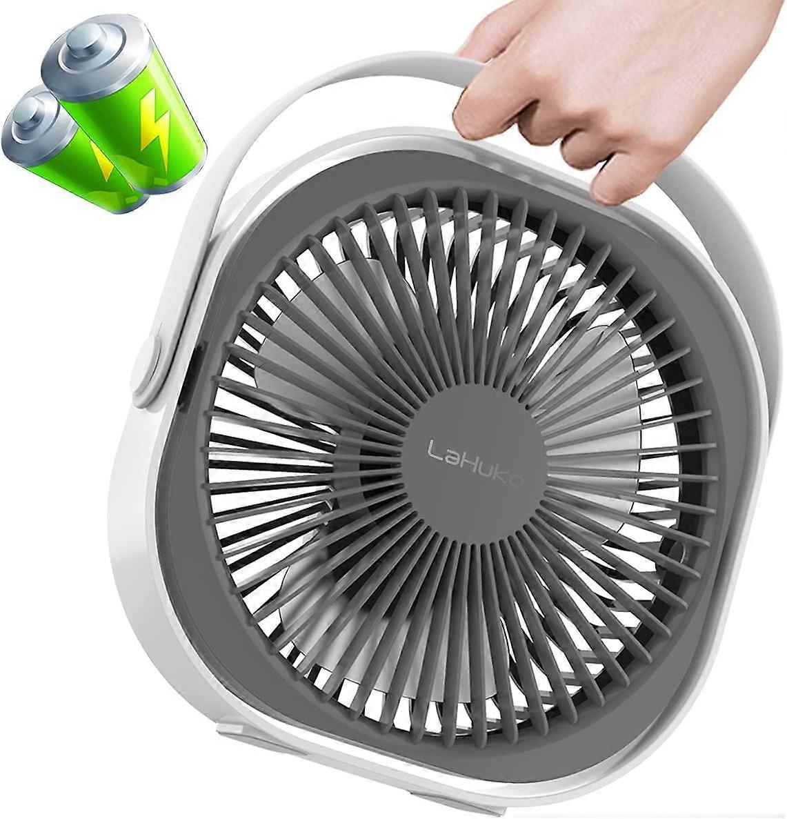 UBIUO Personal USB Desk Fan,3 Speeds Portable Table Cooling Fan Powered by USB,360 Rotatable,Quiet Operation,for Home Desktop Office Car Outdoor Trave