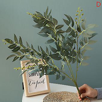 Knstliche Bltter Strau Fake Weide Hochzeit Hintergrund Kunst Laub Home  Decor | Fruugo DE