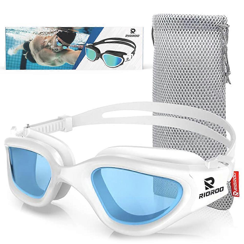 Professional Adult Anti-Fog UV Protection Lens Men Women Polarized Swimming Goggles Waterproof Adjustable Silicone Swim Glasses