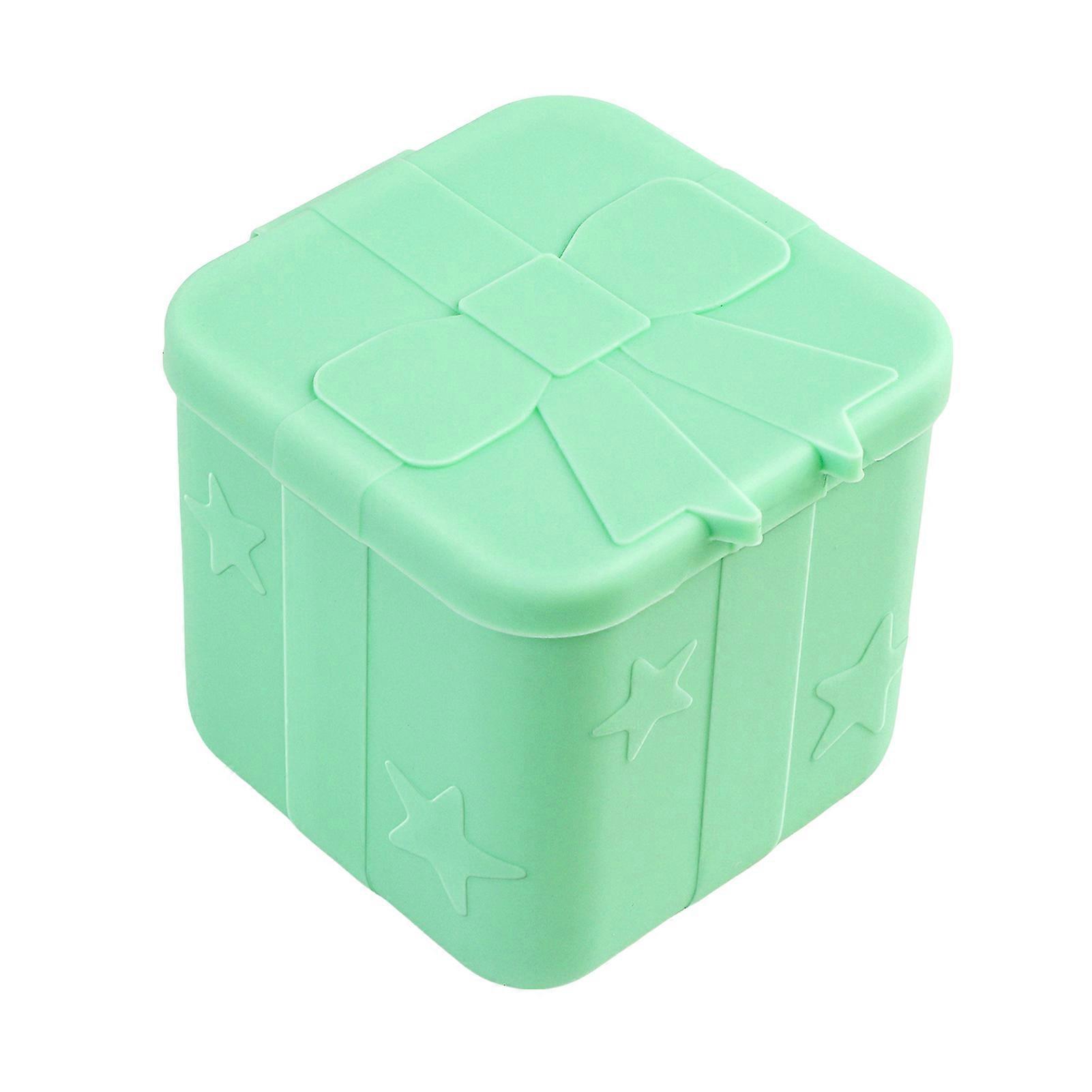 JiKaiX 130ML 1/4Pcs Silicone Snack Cups with Leak-proof Design Flower Pattern Compact Portable Food Container Reusable Sauce Holder