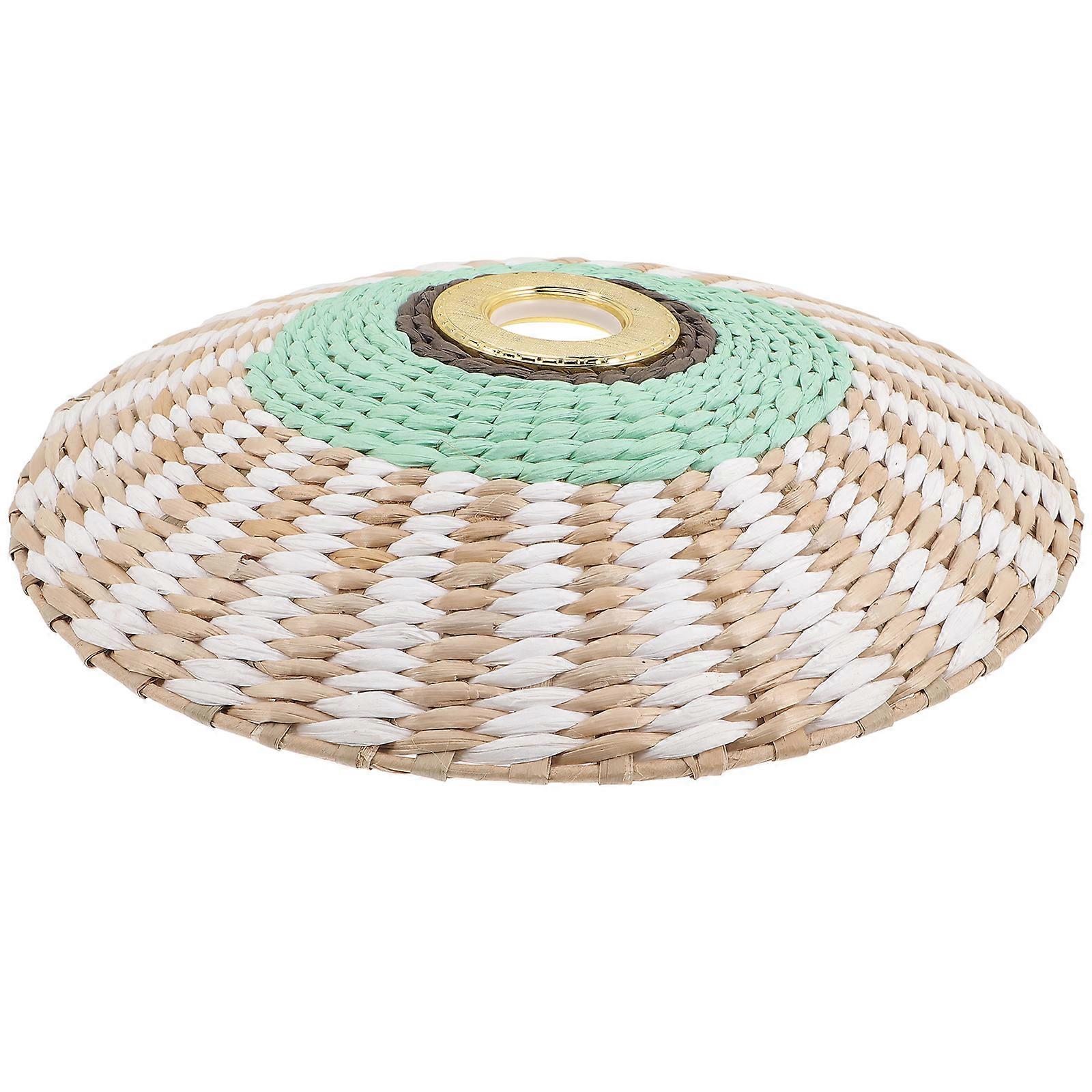 Small Lampshade E27 Socket Retro Woven Lamp Shade Chandelier Lamp Cover