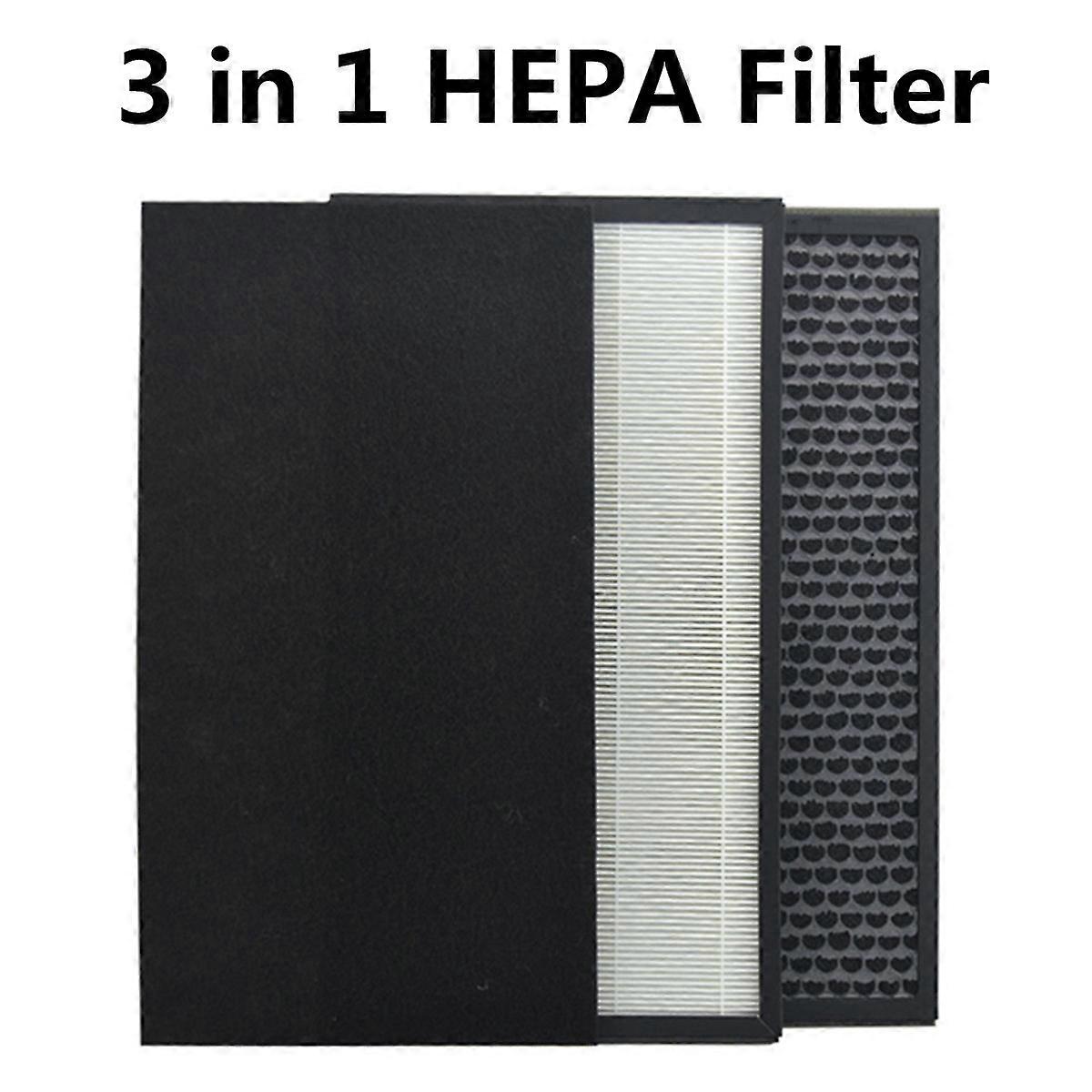 Activated Carbon filter 3 in 1 Air Purifier Compound Filter with HEPA filter Primary filter cotton