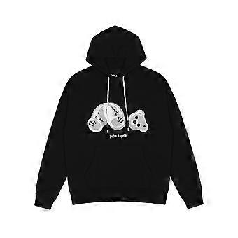 Abbigliamento Felpa Palm Angels Con Orsetto PalmAngels 22Ss Lettera Logo  Ghigliottina Orso Asciugamano