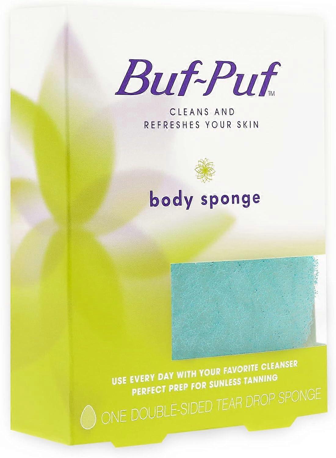 ble Sided Body Sponge, 2 pk