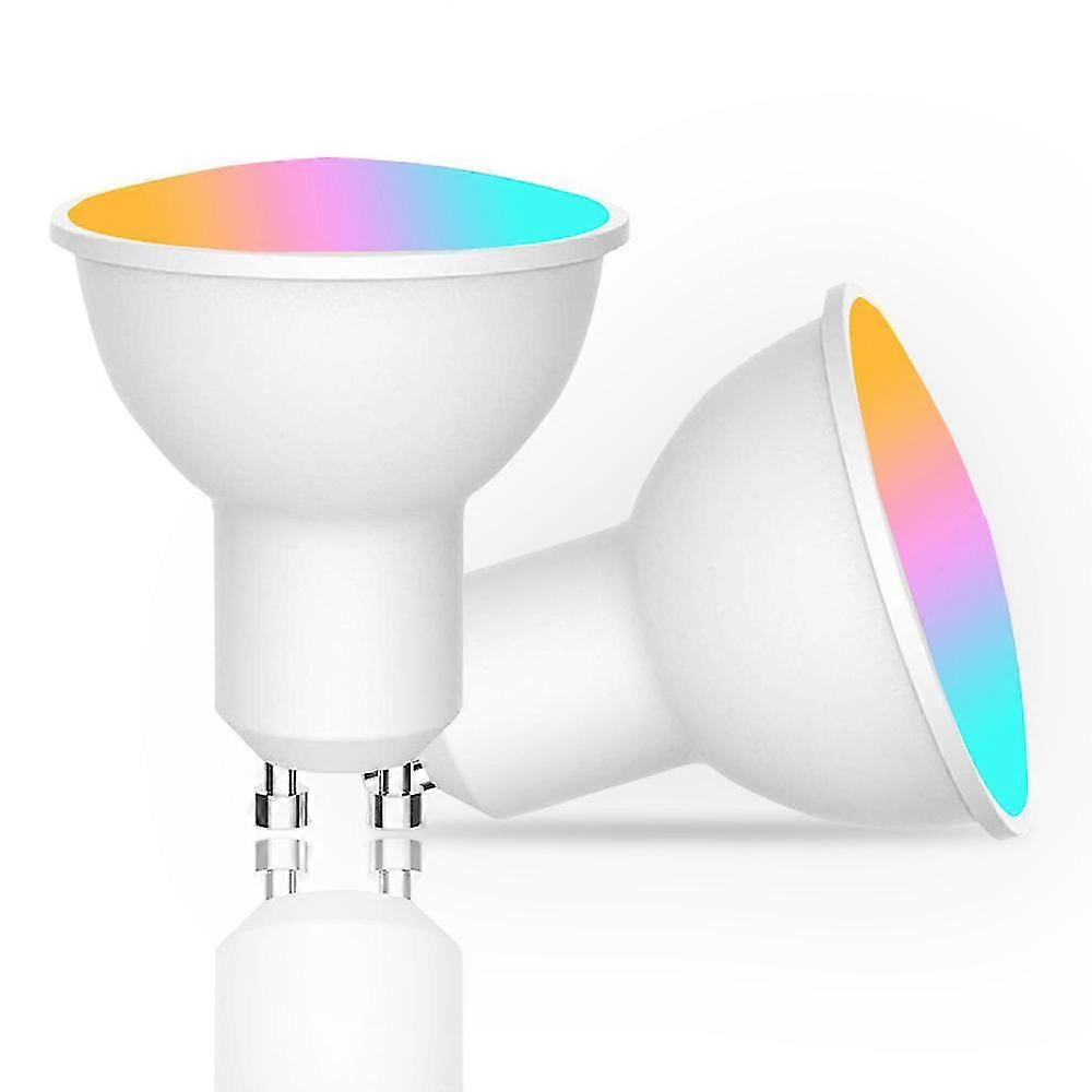 Graffiti Cup Wifi Smart Spotlight Gu10rgbcw Éclairage Coloriage Contrôle vocal