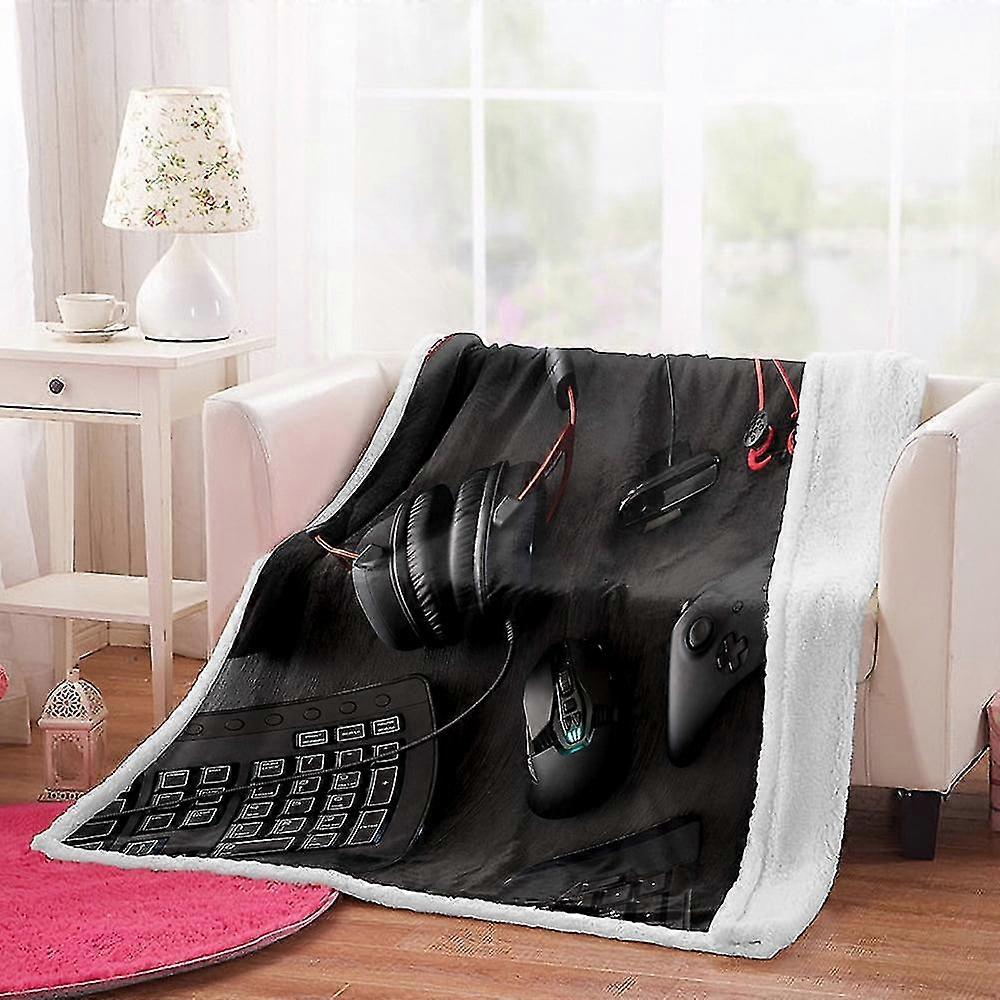 t143 Cobertor Cobertor Para Sofá, Cobertor Macio e Macio Leve, Macio, Pelúcia, Quente, Cobertor Aconchegante bn143
