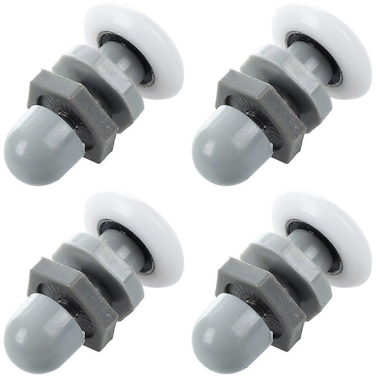 4x Replacement Shower Door Roller Wheel Runner Diameter 25mm