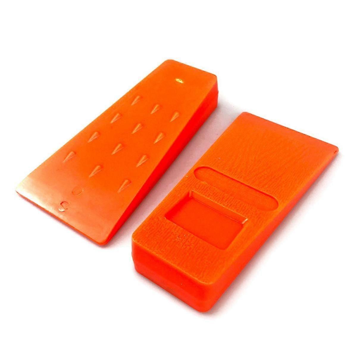 2pcs Logging Wedge Nail Logging Tool Tronçonneuse Aide De Coupe En Plastique Logging Bolt Accessoires De Tronçonneuse