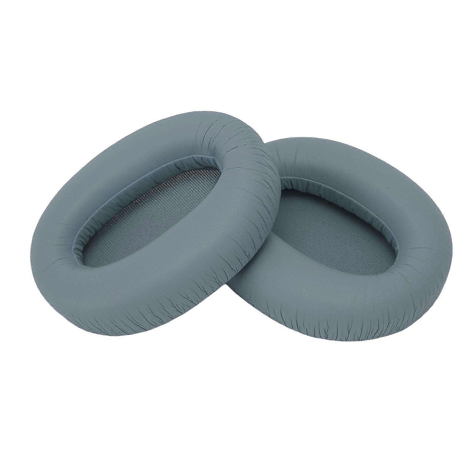 Replacement Ear Pads Cushions Noise Reduction Soft Ear Cushions for EDIFIER W820NB Bluetooth Headphones Grey Blue