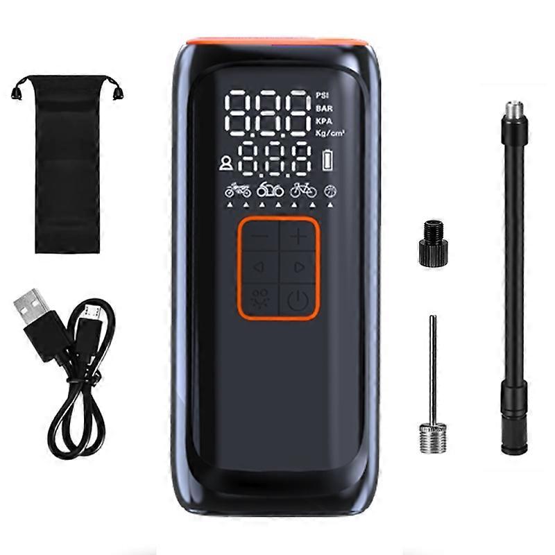 Type A WG01 Multi-Function Portable Car Tire Inflator Electric Wireless Air Pump with Power Bank