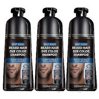 3pcs Dye Men Mustache Dying Darkening